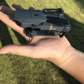 hand with Stealth Drone 4K