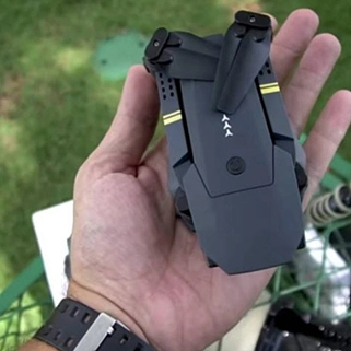 Stealth Drone 4K at the palm of a hand
